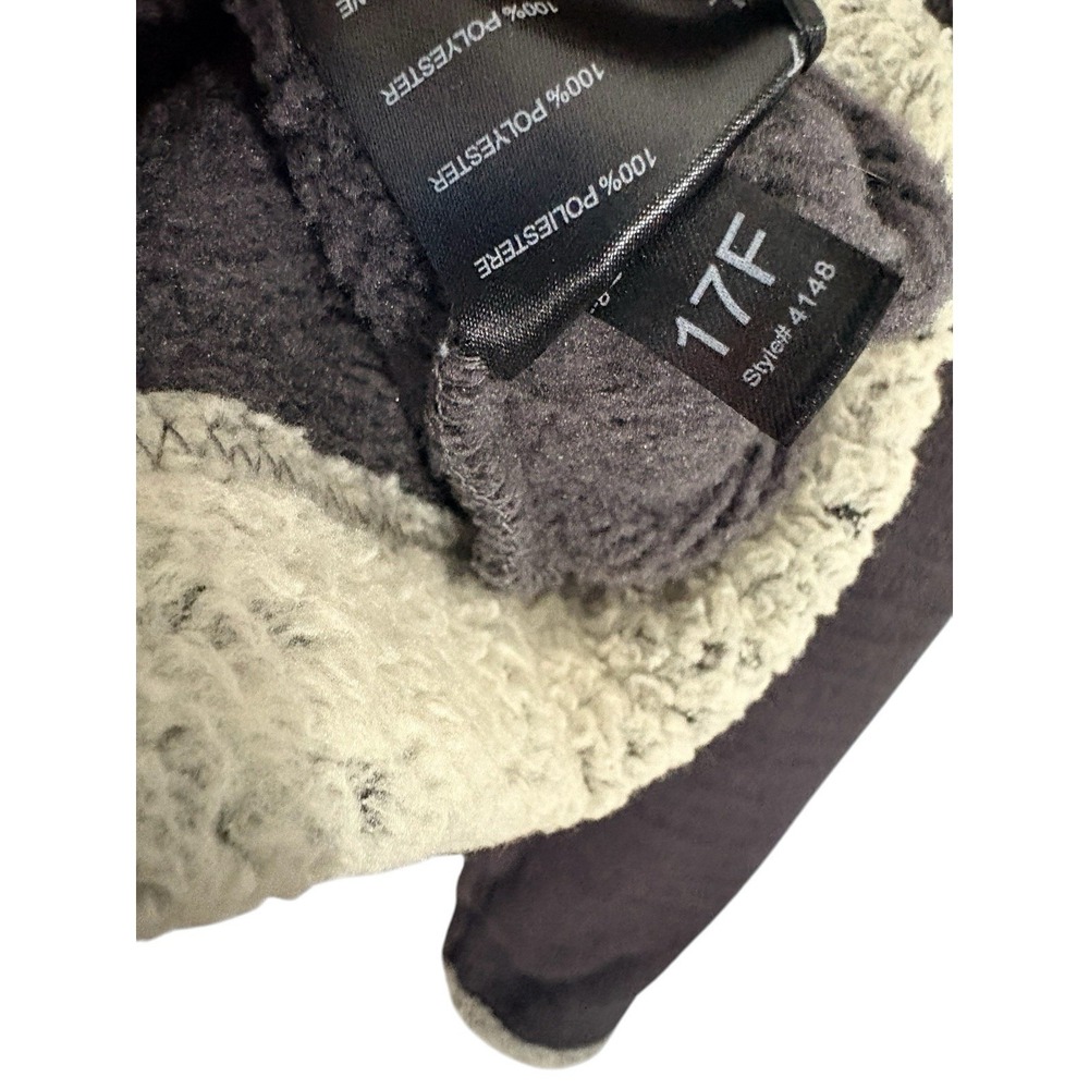Kuhl Alaska Hoodie Full Zip Dark Gray Fleece Sherpa Trim WOMENS Size XL‎ - Picture 5 of 8